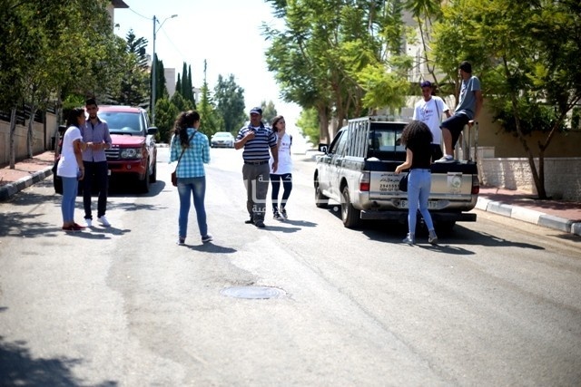 إنطلاق المرحلة التجريبية لمشروع فصل النفايات الصلبة في رام الله